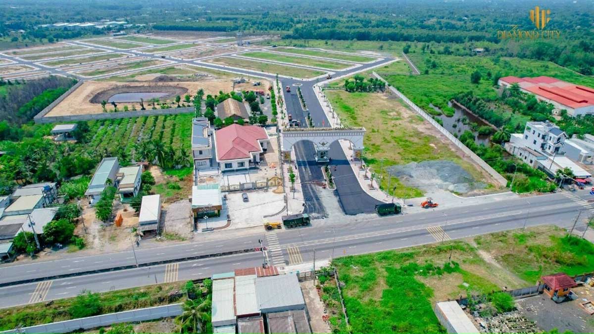 Tien do thi cong Khu Dan Cu Quoc Linh Diamond City thang 3 nam 2022 - Khu D&acirc;n Cư Quốc Linh