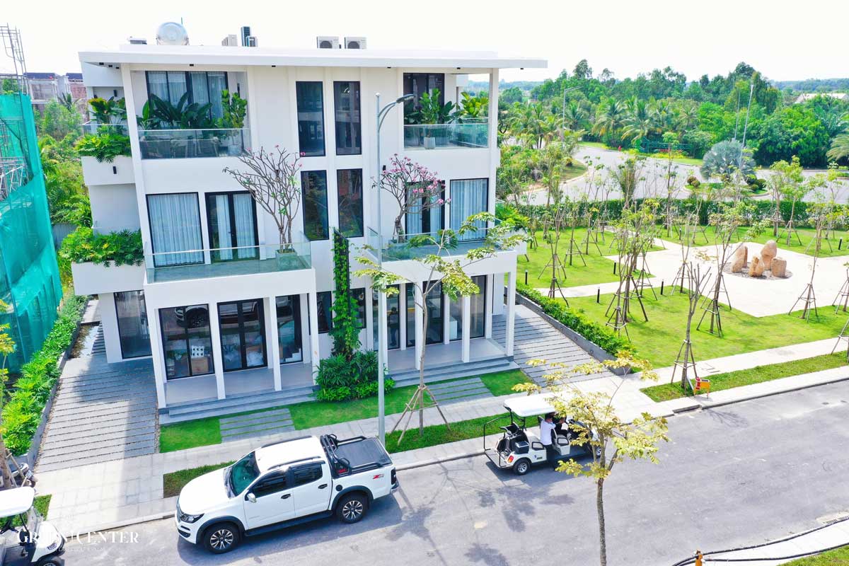 Tien do thi cong nha pho Green Center 2022 - Green Center