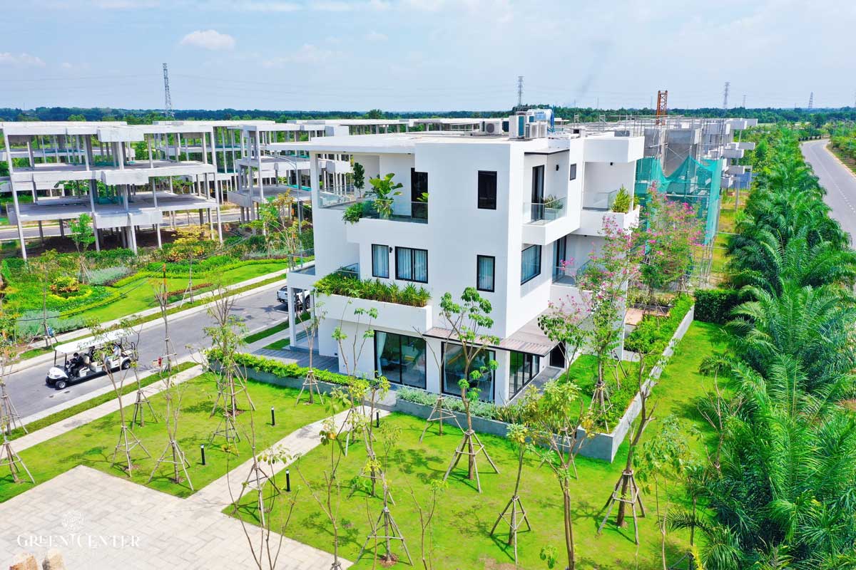 Tien do thi cong nha pho Green Center - Green Center