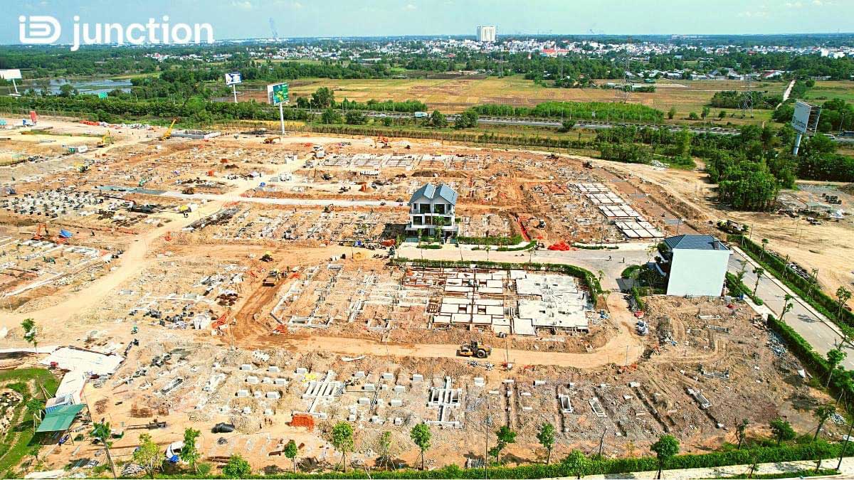 Cap nhat tien do Du an KDT iD Junction thang 04.2022 - ID JUNCTION LONG TH&Agrave;NH