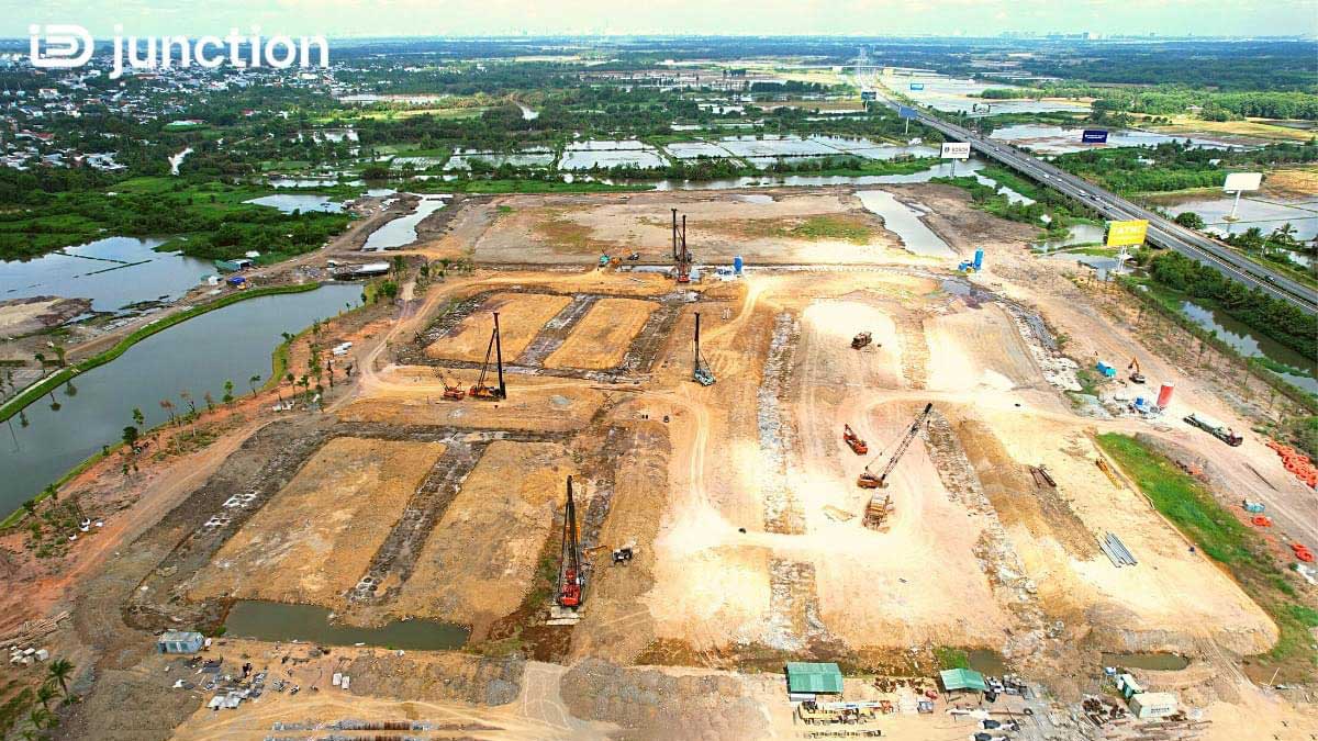 Cap nhat tien do iD Junction thang 04 thang 2022 - ID JUNCTION LONG TH&Agrave;NH