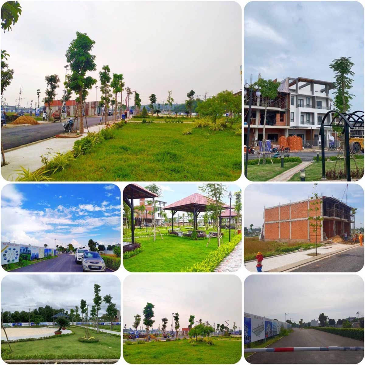 Hinh anh thuc te Khu Dan Cu Gia Phu Binh Chanh - The Meadow B&igrave;nh Ch&aacute;nh
