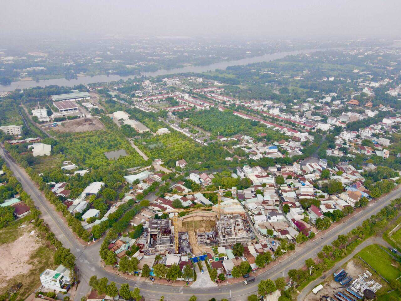 C RIVER VIEW BÌNH DƯƠNG Tien do thi cong Du an Can ho C River View Binh Duong - C RIVER VIEW BÌNH DƯƠNG