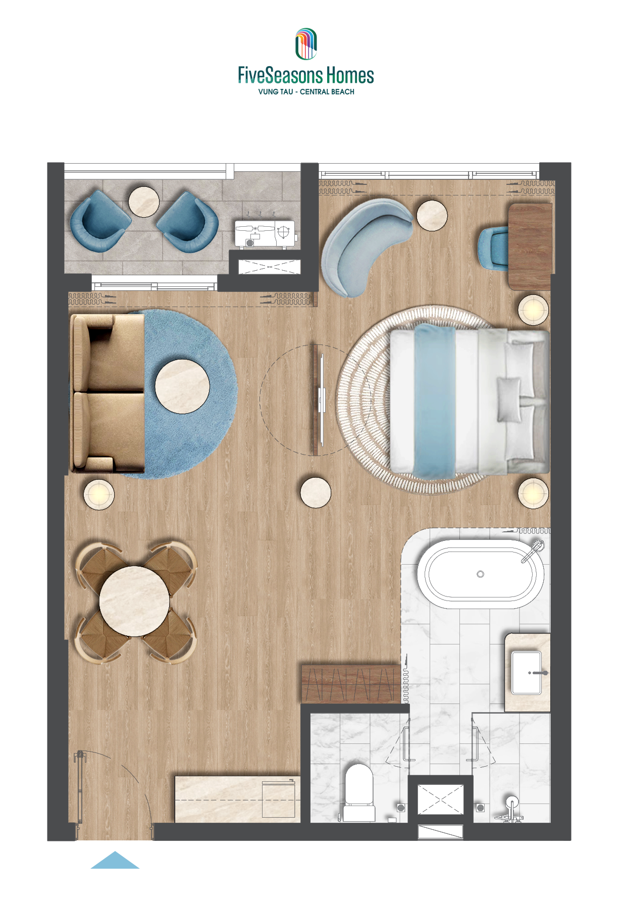 B A3 Can ho Khach san Fiveseasons Homes - Fiveseasons Homes
