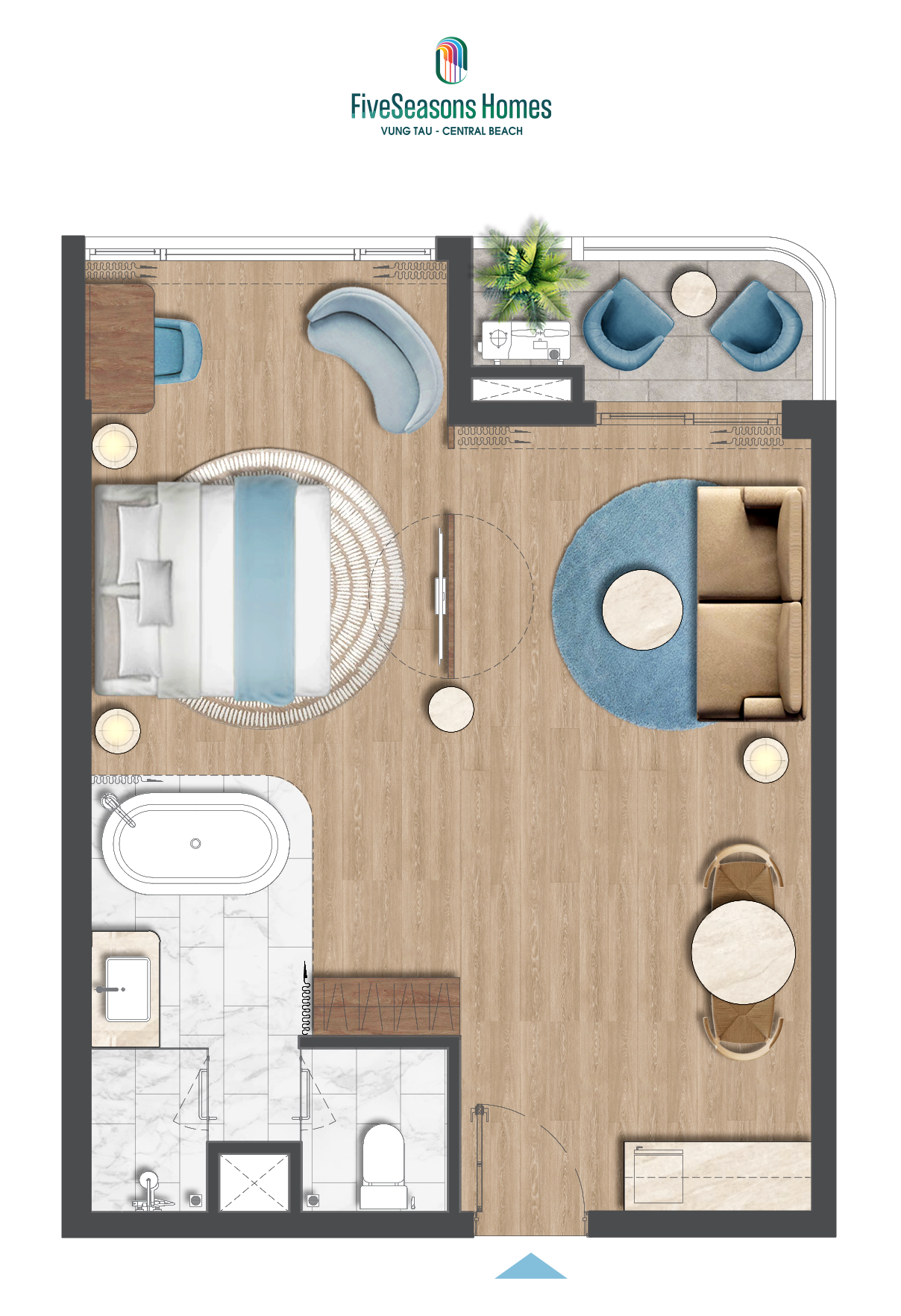 B A4 Can ho Khach san Fiveseasons Homes - Fiveseasons Homes