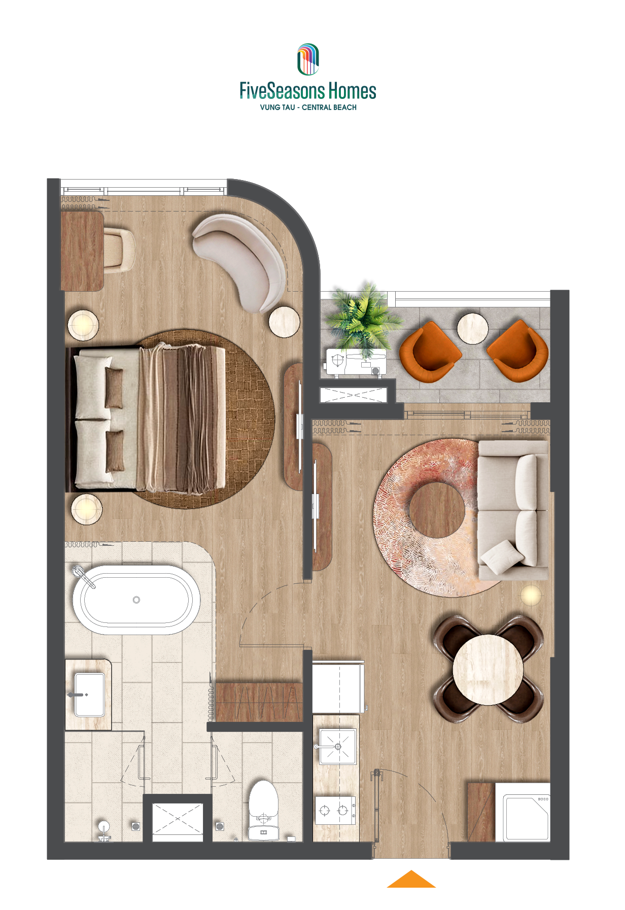 H A1 Can ho Condotel Fiveseasons Homes - Fiveseasons Homes