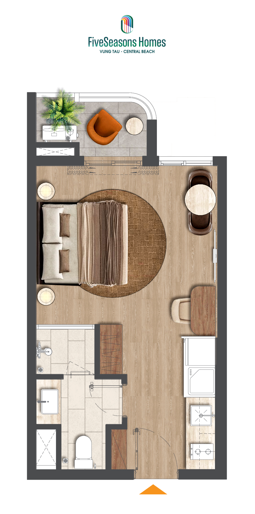 H S3 Can ho Condotel Fiveseasons Homes - Fiveseasons Homes