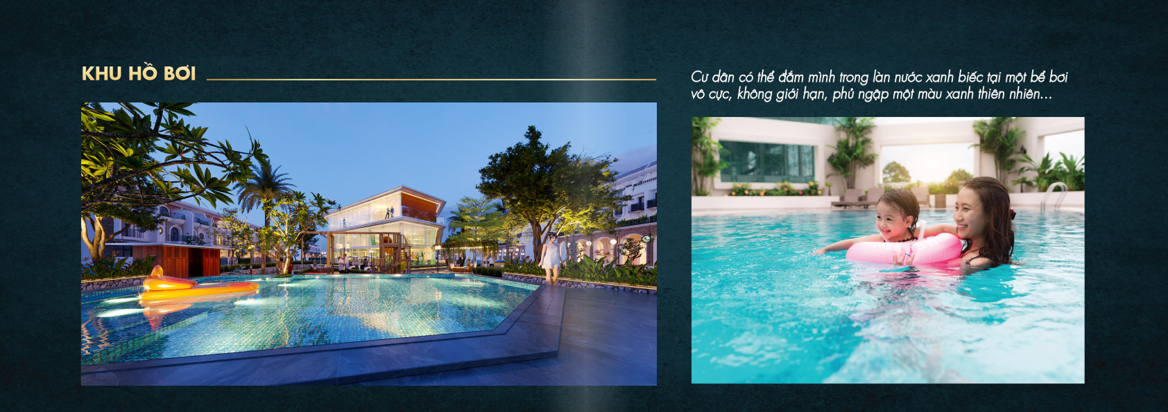 Hồ bơi Dự án King Hill Residences Hồ bơi Dự án King Hill Residences