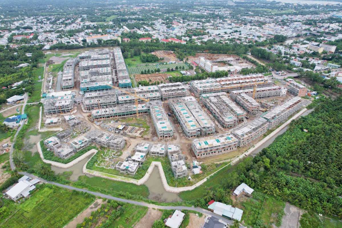 Tien do thi cong Du an TT TamDa Vinh Long moi nhat 2022 - T&T TamDa