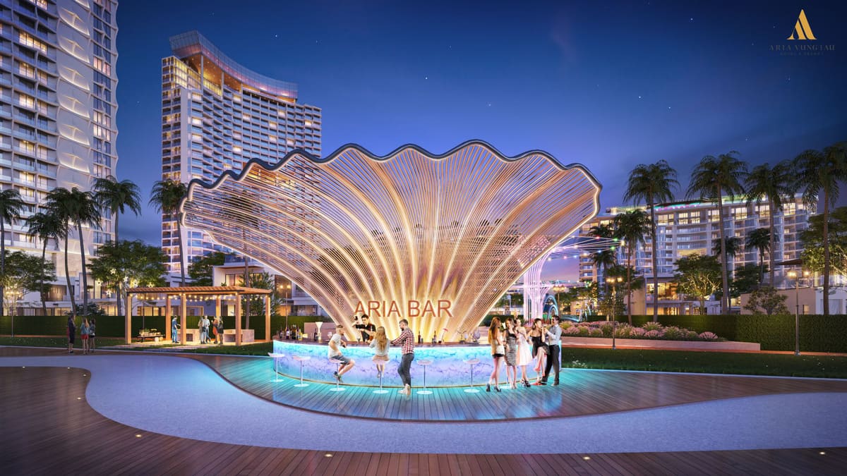 Clup Bar tại Aria - The Meraki Vũng T&agrave;u