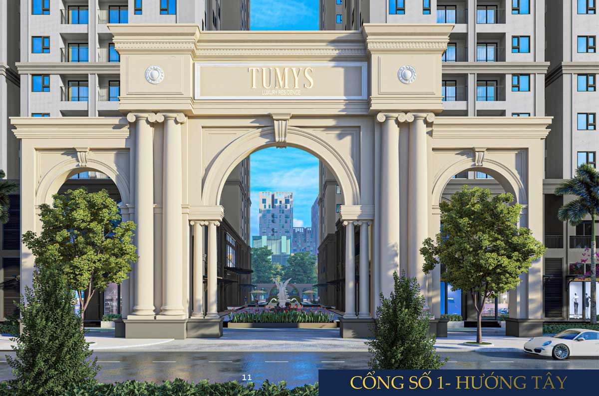 Cổng Dự án Căn hộ Tumys Homes Phú Mỹ Cổng Dự án Căn hộ Tumys Homes Phú Mỹ