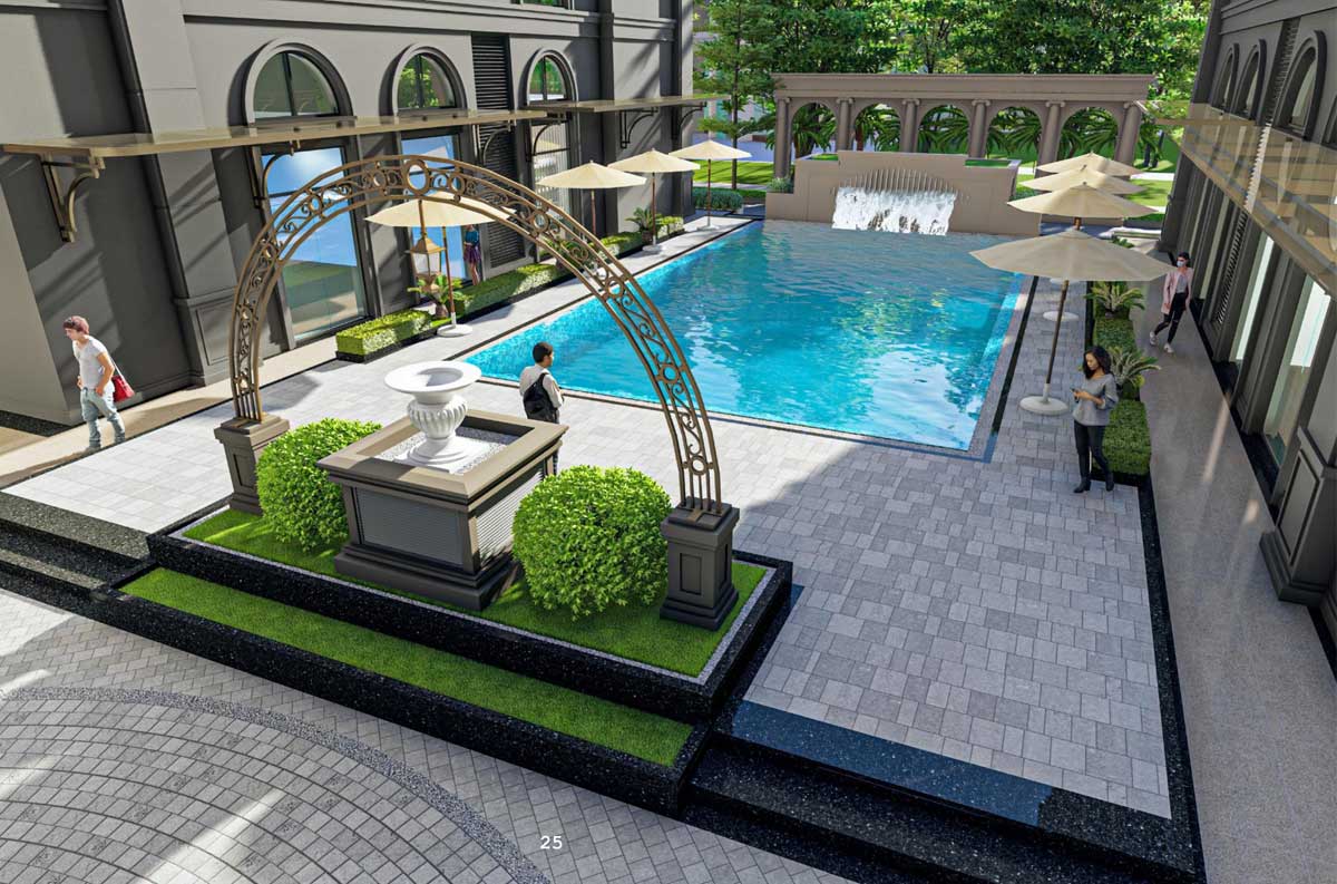 Hồ bơi Dự án Căn hộ Tumys Homes Phú Mỹ Hồ bơi Dự án Căn hộ Tumys Homes Phú Mỹ