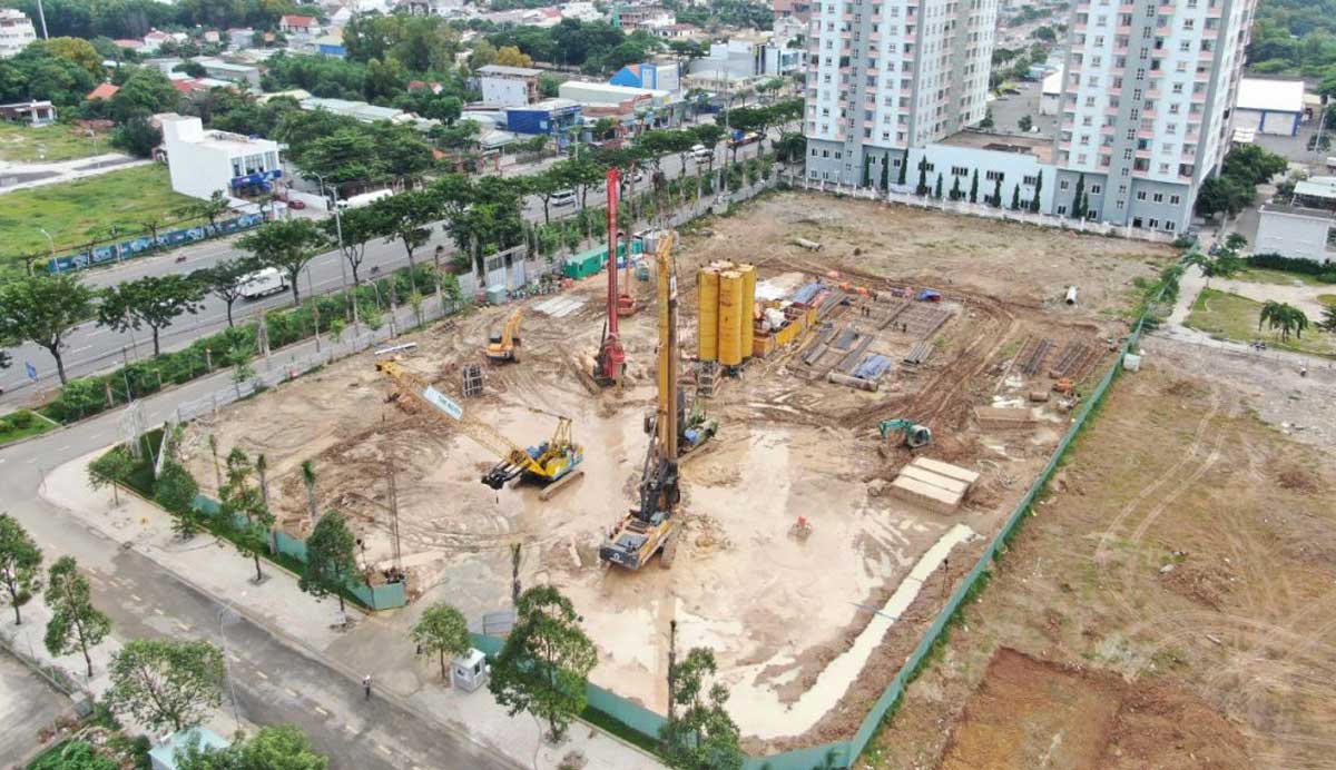 Tiến độ thi công Dự án Căn hộ Tumys Homes Phú Mỹ Tiến độ thi công Dự án Căn hộ Tumys Homes Phú Mỹ