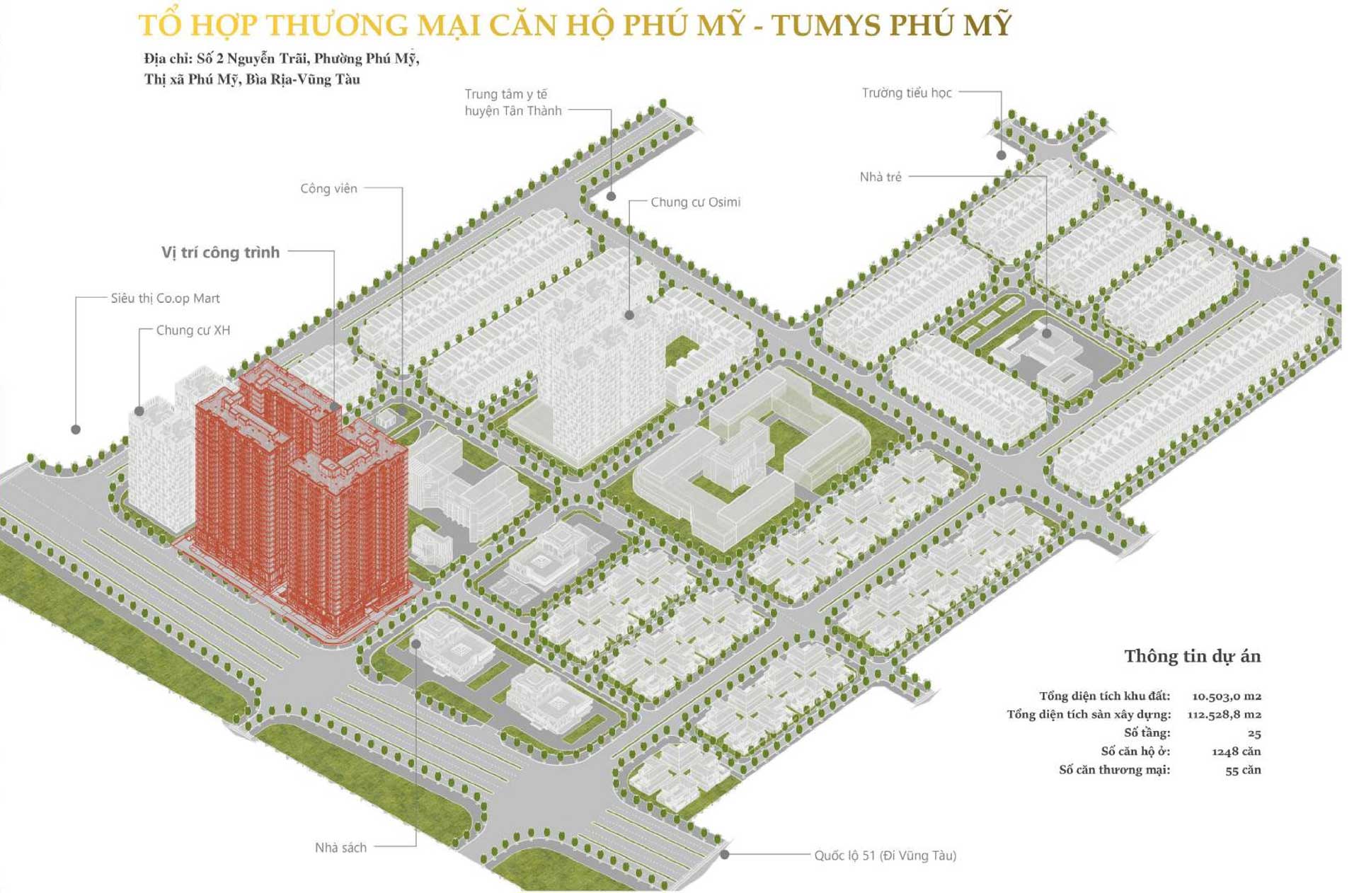 Tổng thể Dự án Căn hộ Tumys Homes Phú Mỹ Tổng thể Dự án Căn hộ Tumys Homes Phú Mỹ