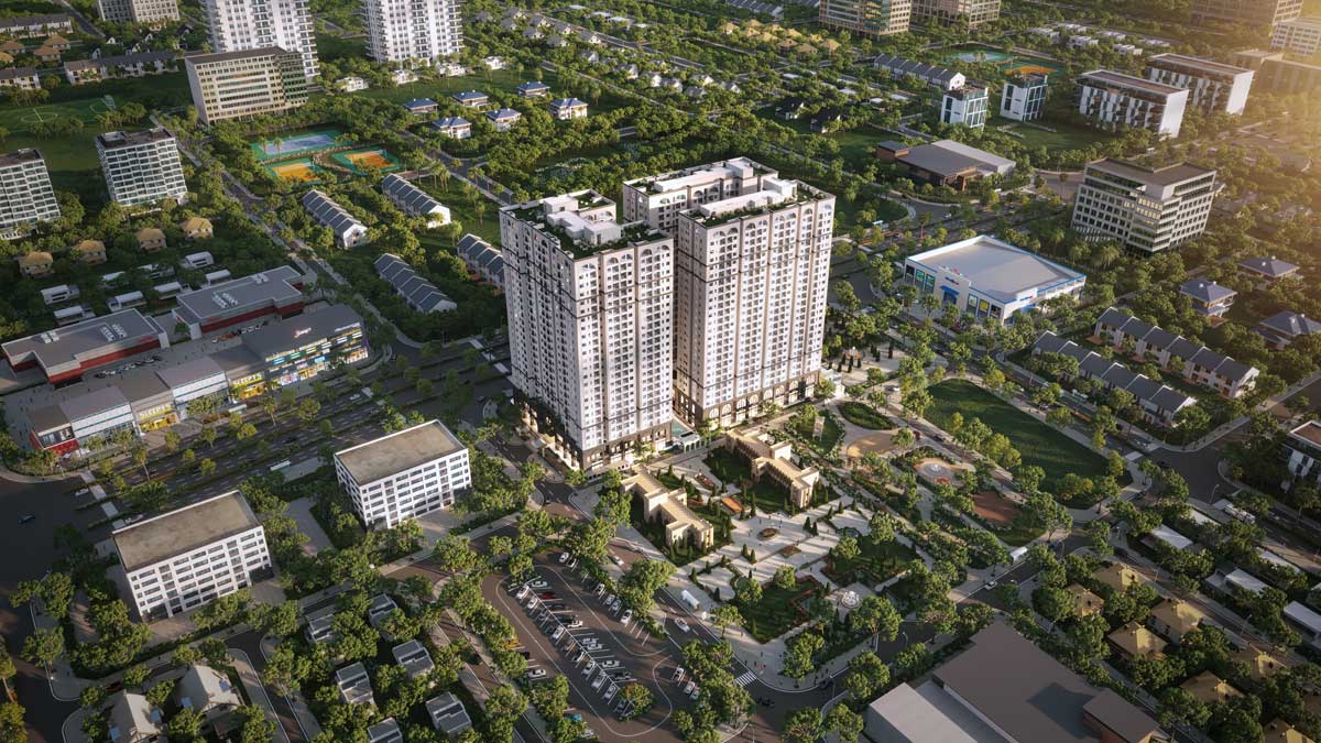 Khu Căn hộ Tumys Homes Phú Mỹ Bà Rịa Vũng Tàu Toàn cảnh Khu Trang Chủ GK88 Chính Thức căn hộ Tumys Phú Mỹ