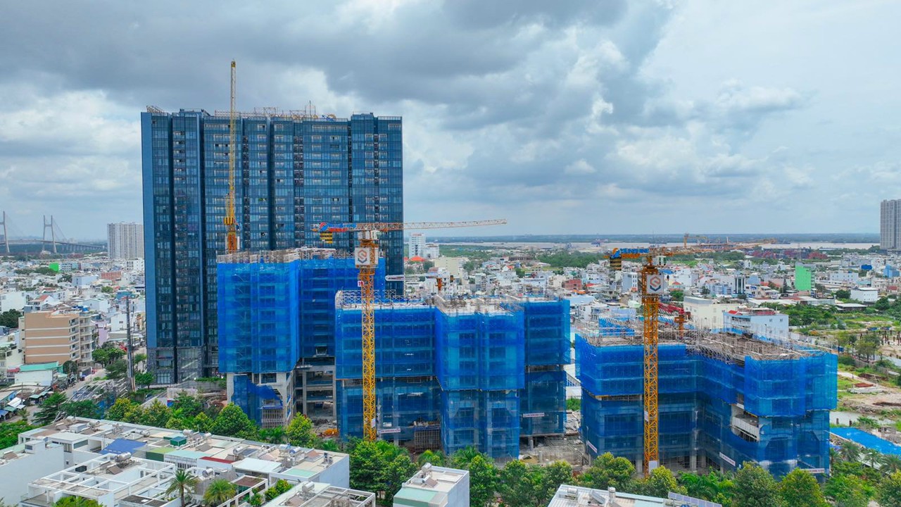 Cap nhat tien do thi cong Du an Sunshine Sky City Nam 2022 - Sunshine Sky City