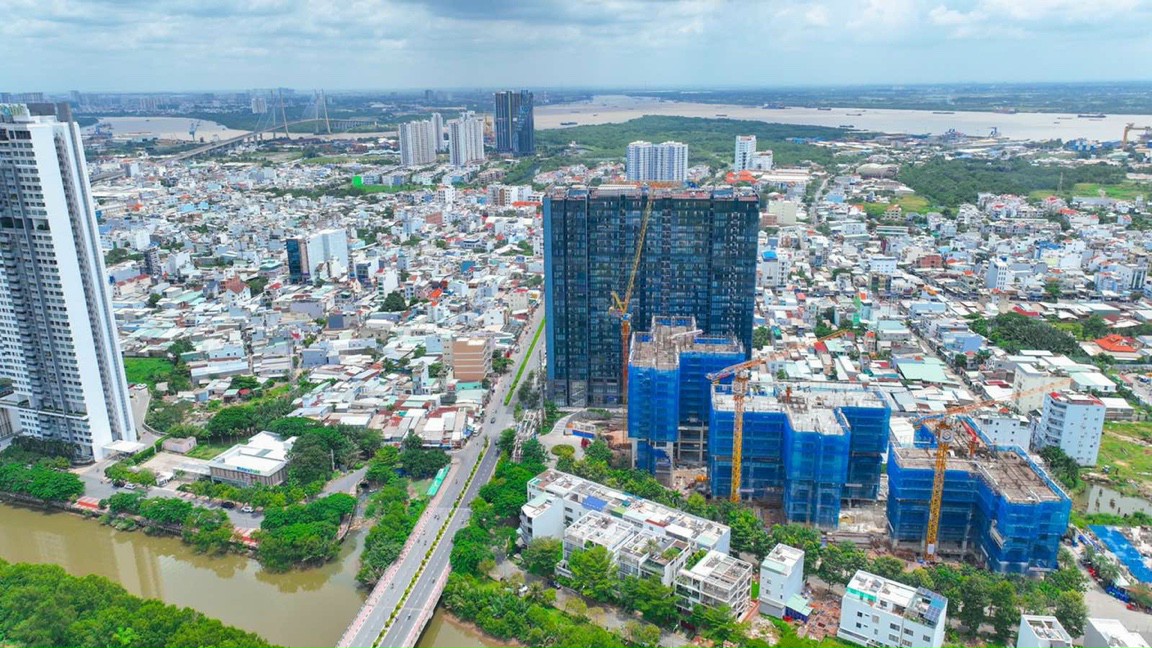 Cap nhat tien do thi cong Du an Sunshine Sky City - Sunshine Sky City