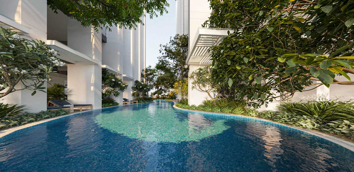 Hồ bơi Dự án Căn hộ Đà Nẵng LandMark Tower Hồ bơi Dự án Căn hộ Đà Nẵng LandMark Tower