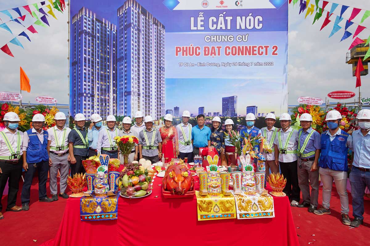 Le cat noc Du an Can ho Phuc Dat Connect 2 - Ph&uacute;c Đạt Connect 2