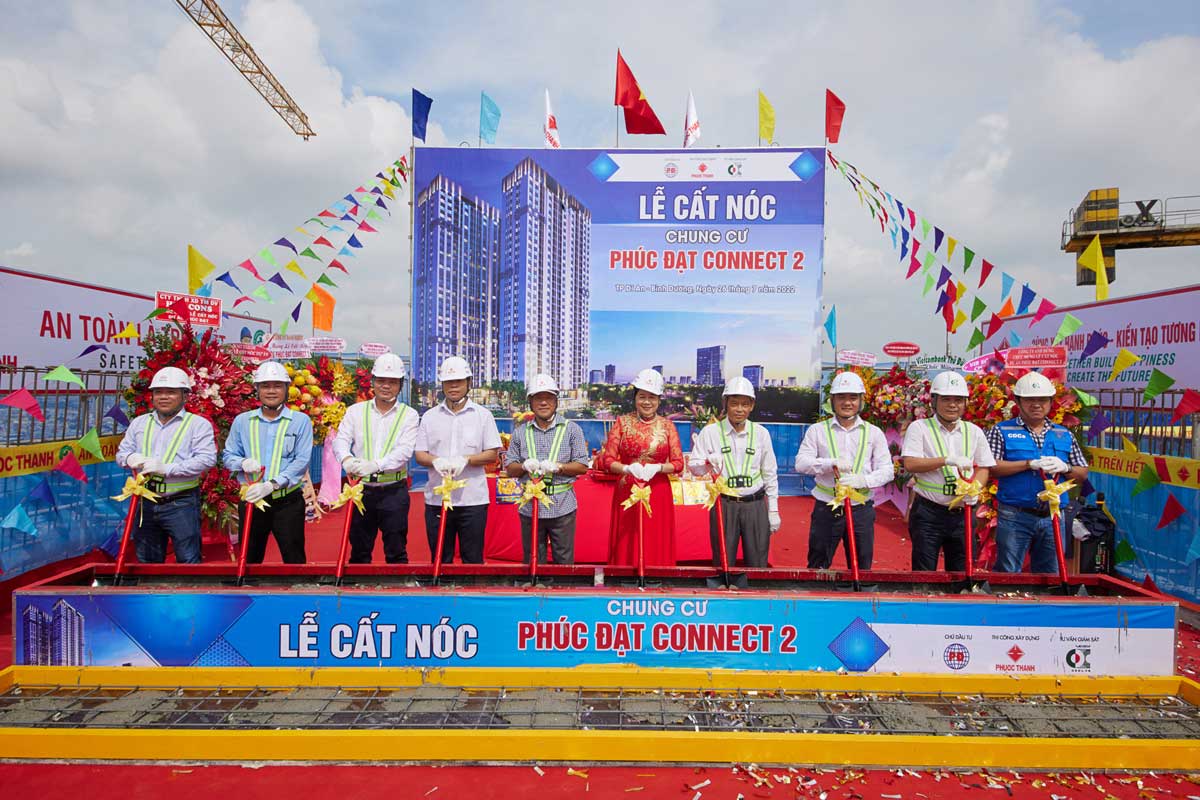 Le cat noc Du an Phuc Dat Connect 2 Di An - Ph&uacute;c Đạt Connect 2
