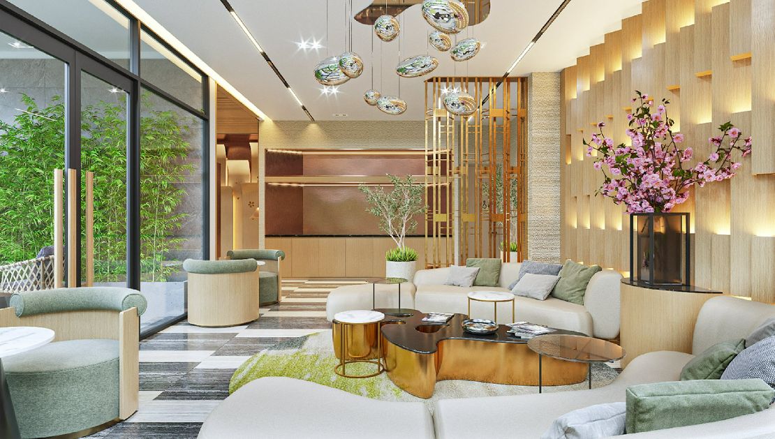 Phong khach cho tai FIFA City Nguyen Van Linh Binh Chanh - FIFA City