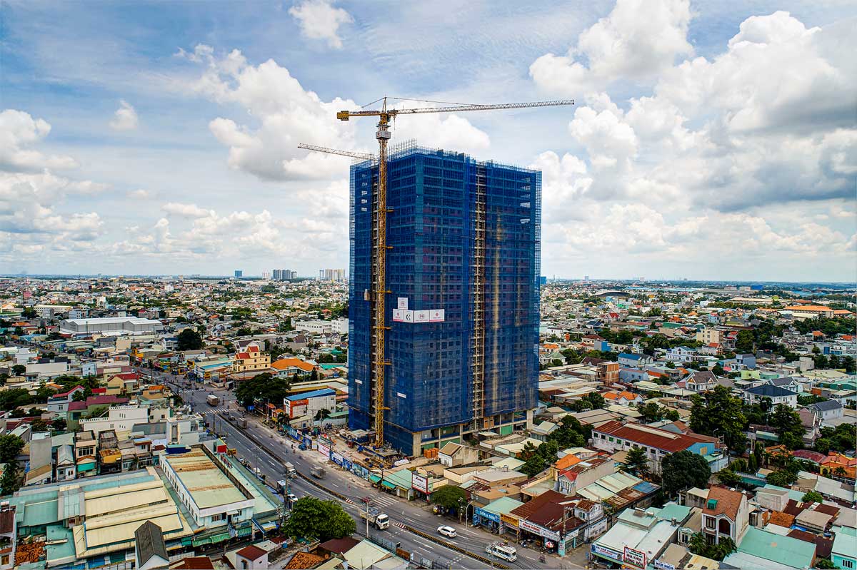 Tien do thi cong Du an Phuc Dat Connect 2 Di An - Ph&uacute;c Đạt Connect 2