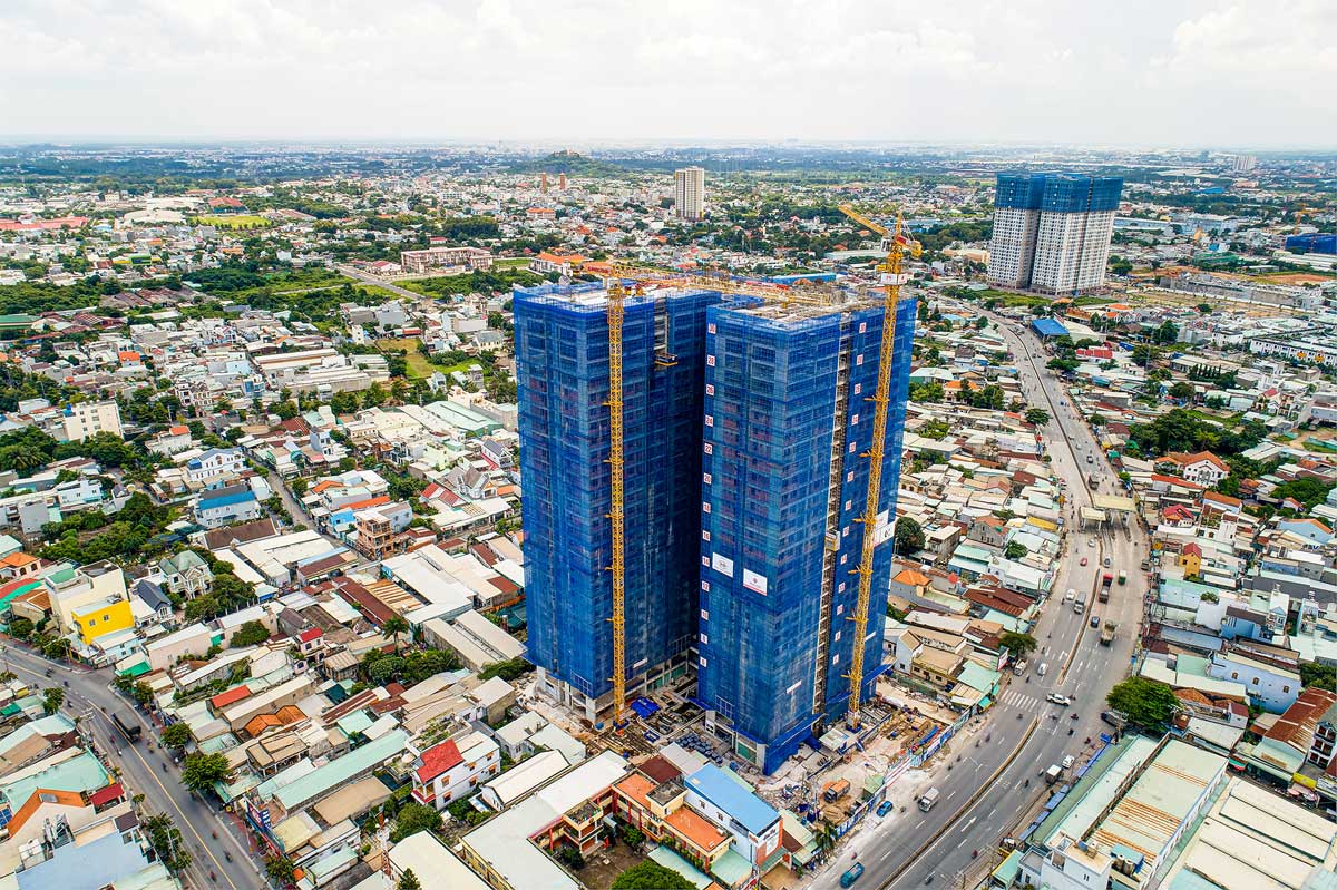Tien do thi cong Du an Phuc Dat Connect 2 moi nhat - Ph&uacute;c Đạt Connect 2