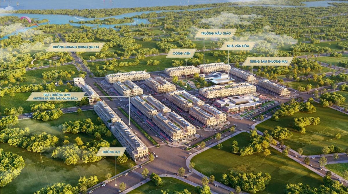 Mặt bằng tổng thể Grand Navience City Mặt bằng tổng thể Grand Navience City