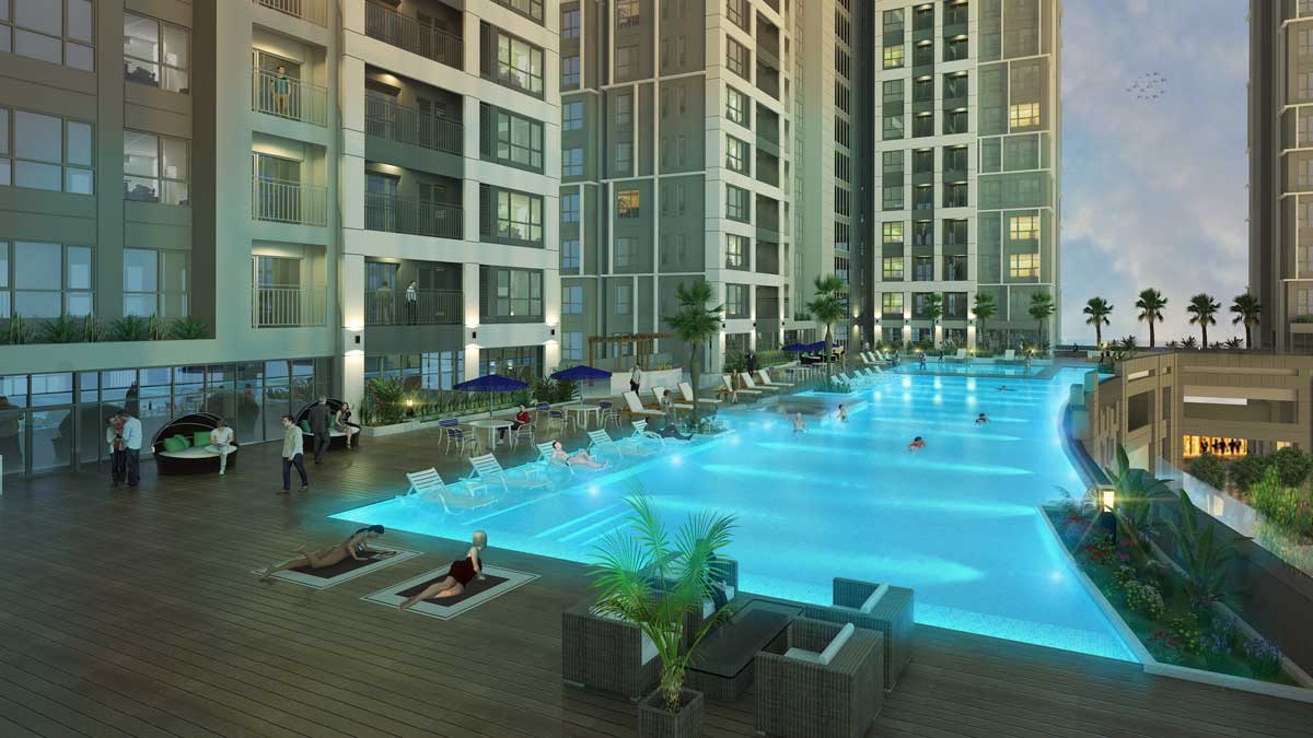 Hồ bơi Dự án Victoria Village Quận 2 Thủ Đức Hồ bơi Dự án Victoria Village Quận 2 Thủ Đức