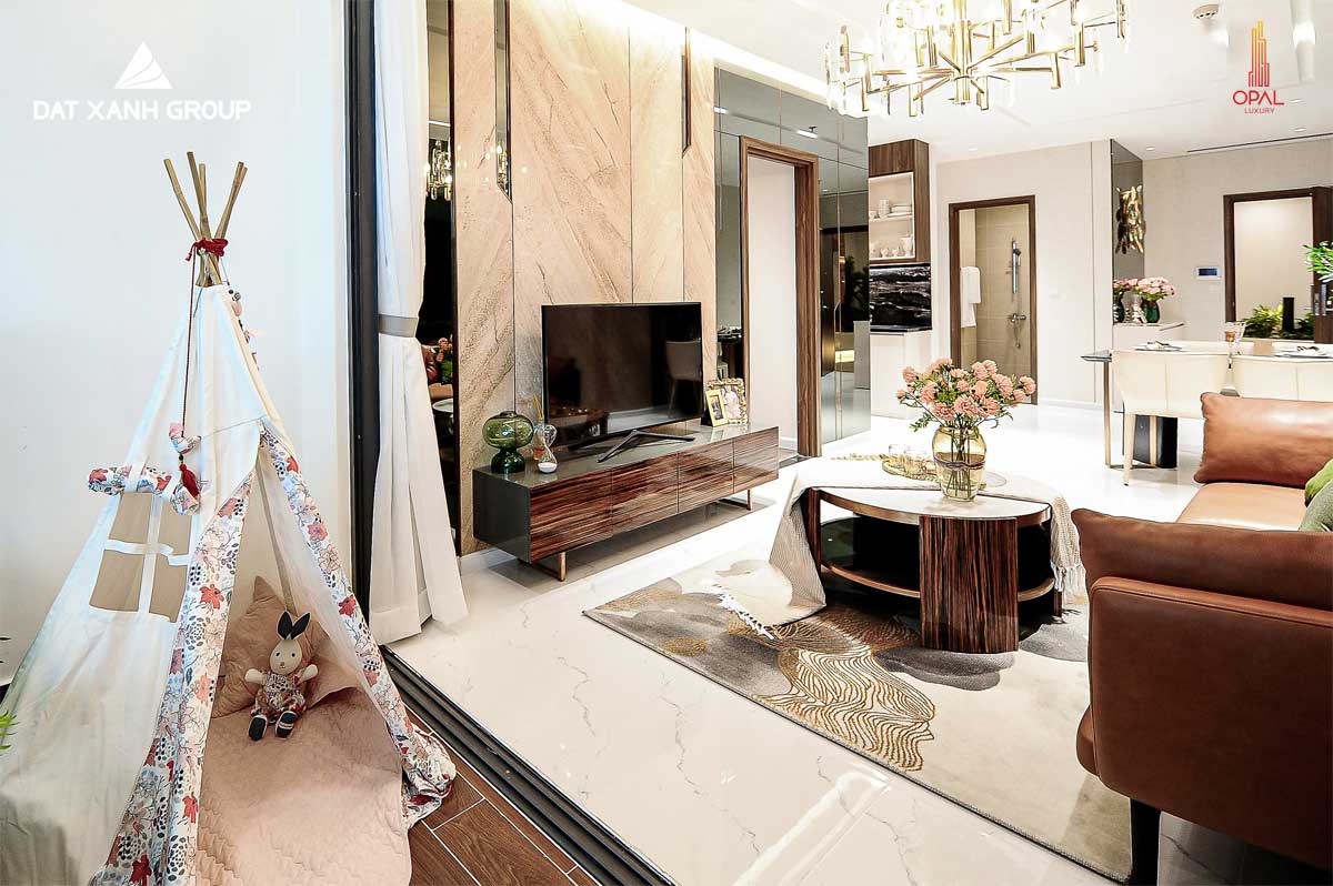 Khu Phong Khach Can ho Opal Luxury - Opal Luxury