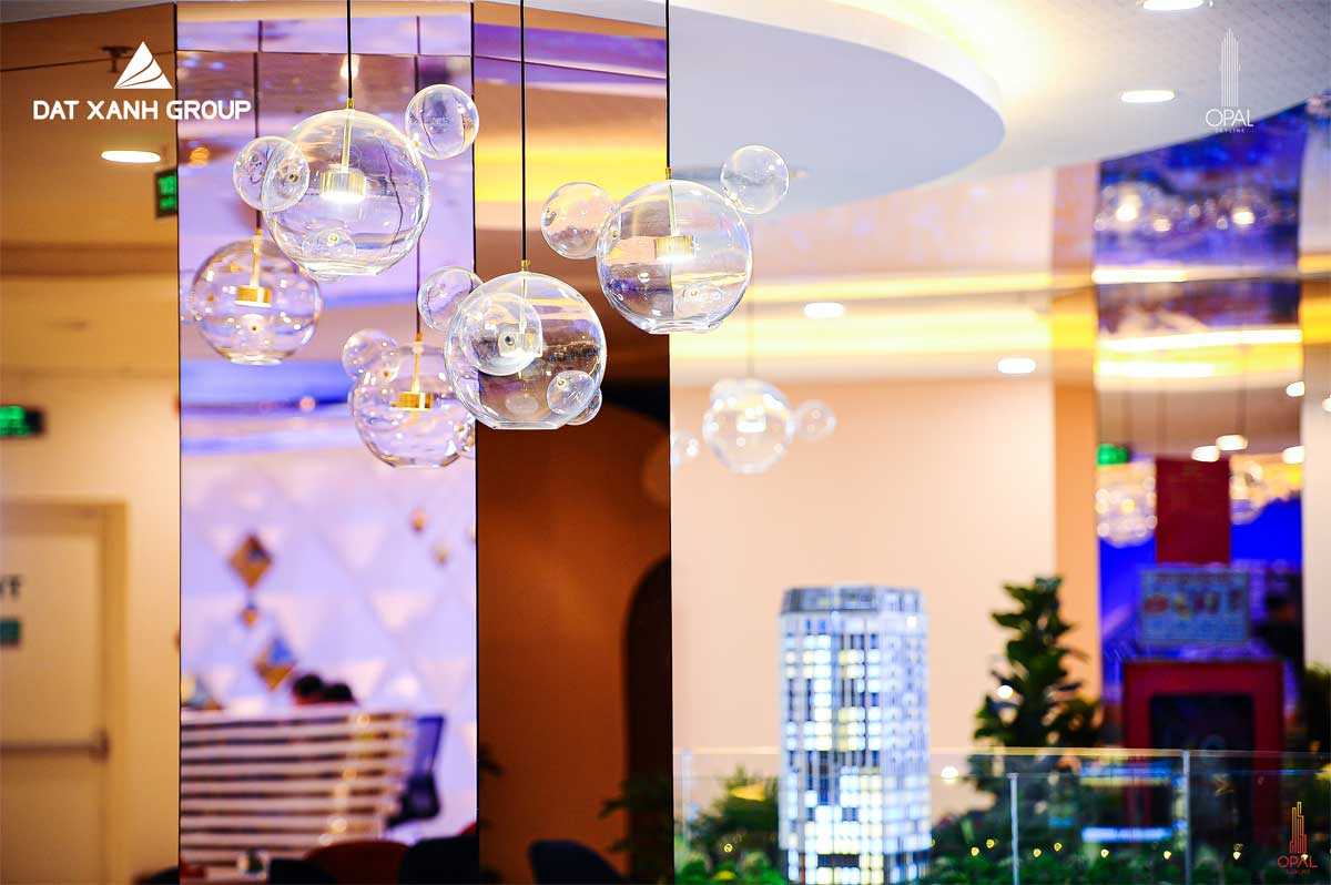 Khu nha mau Du an Can ho Opal Luxury - Opal Luxury