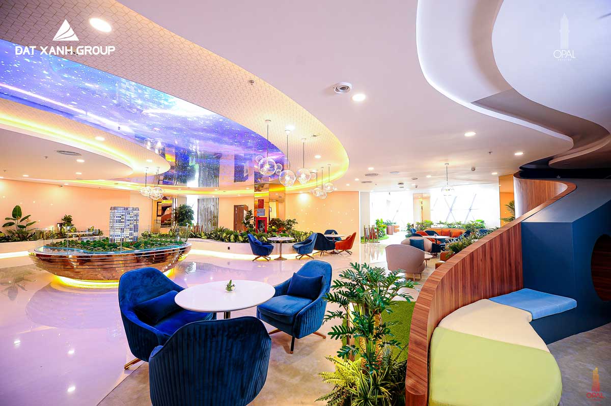 Khu nha mau Du an Opal Luxury Binh Duong - Opal Luxury
