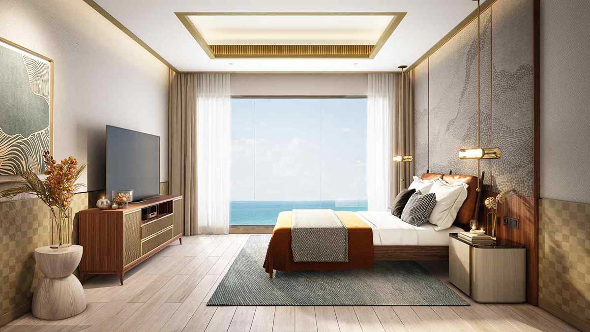 Phong ngu view bien Can ho Grand Mark Nha Trang - Grand Mark Nha Trang