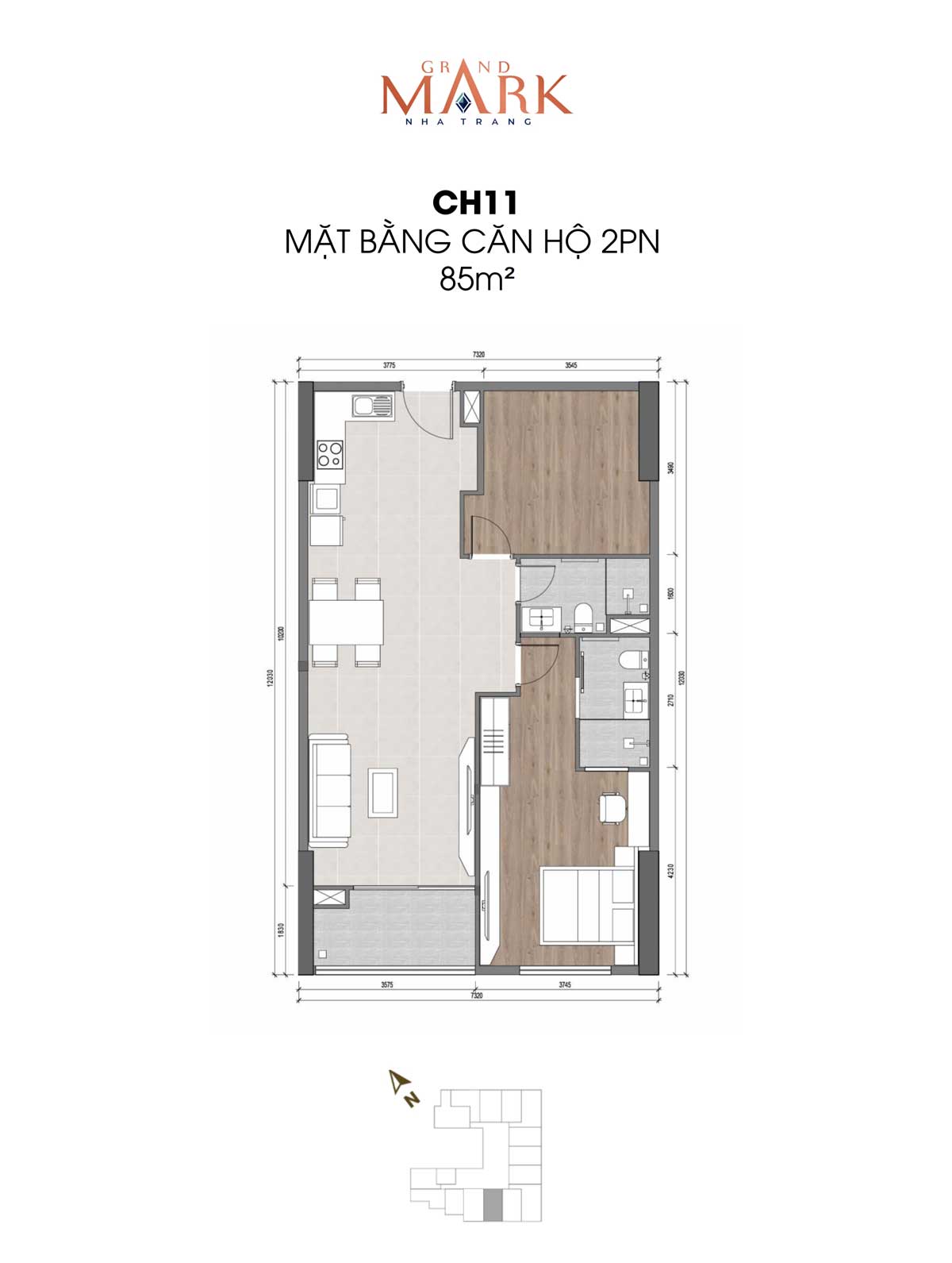 Thiet ke can ho 11 Grand Mark Nha Trang - Grand Mark Nha Trang