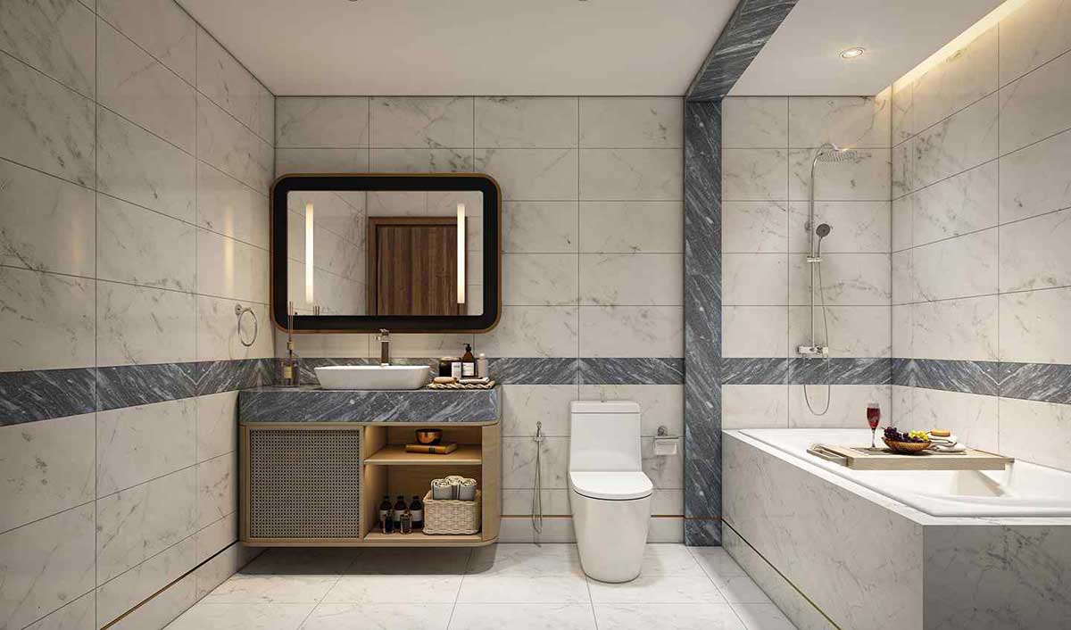 Toilet Can ho Grand Mark Nha Trang - Grand Mark Nha Trang