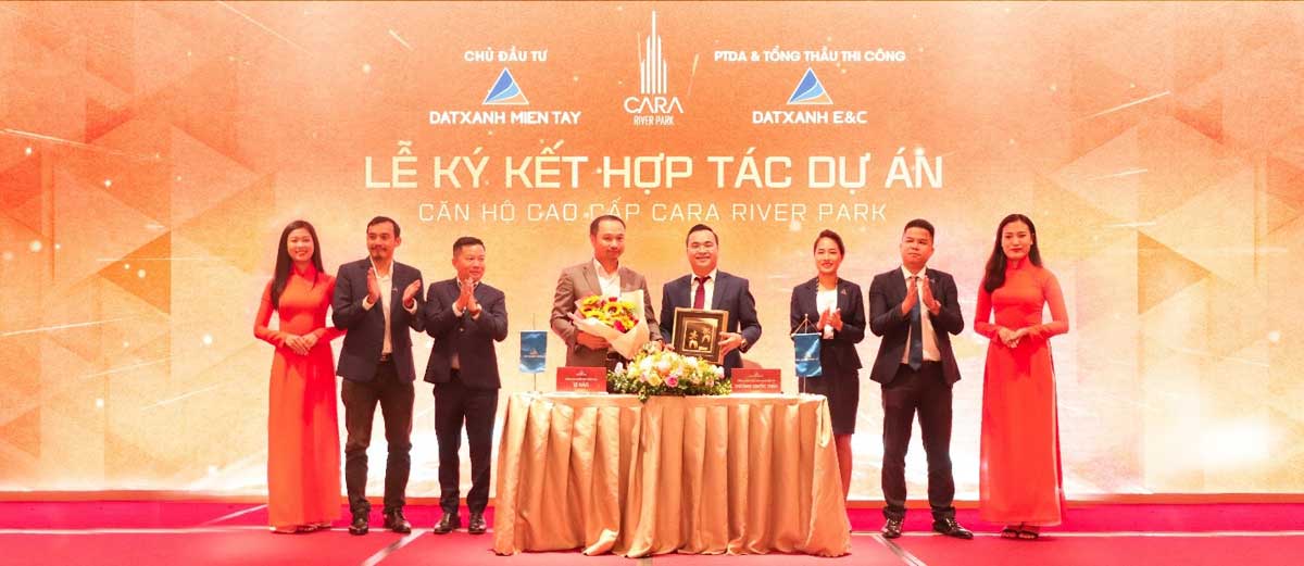 Lễ ký kết hợp tác Dự án Cara River Park Cần Thơ Lễ ký kết hợp tác Dự án Cara River Park Cần Thơ