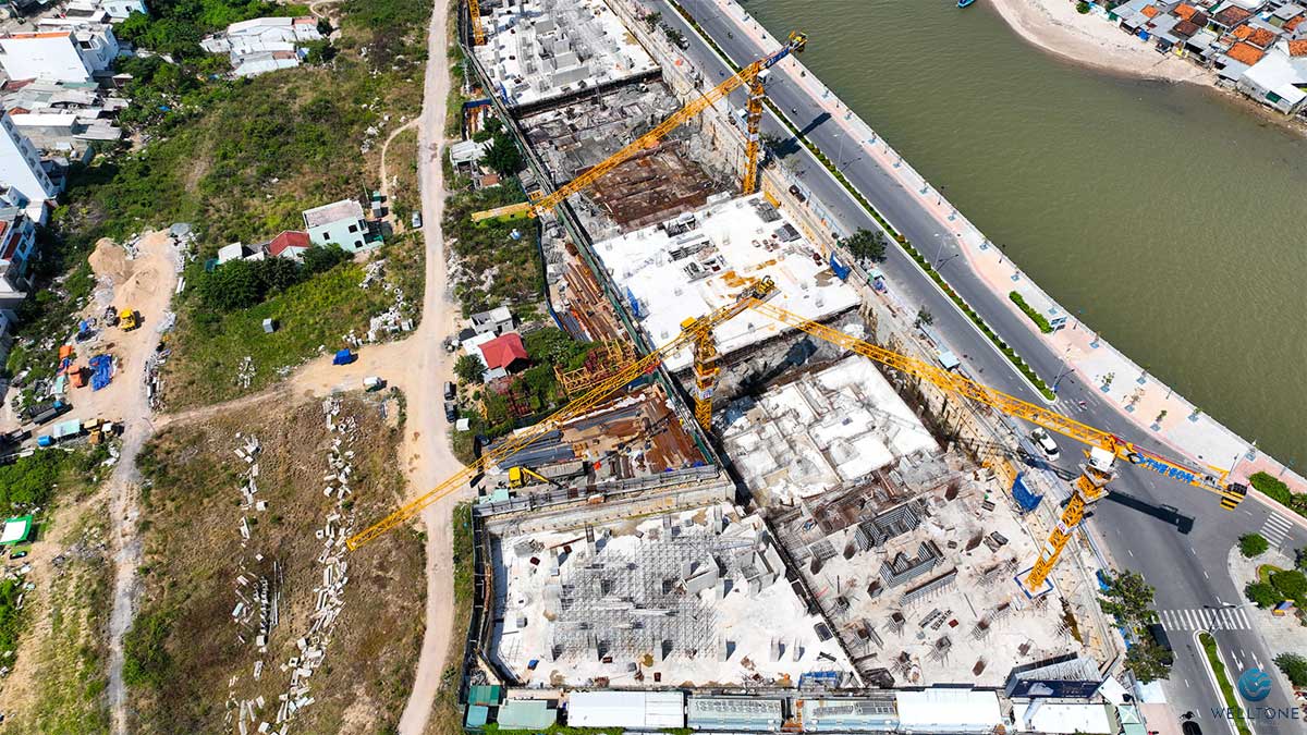 tien do du an welltone nha trang moi nhat 2022 - Welltone Nha Trang