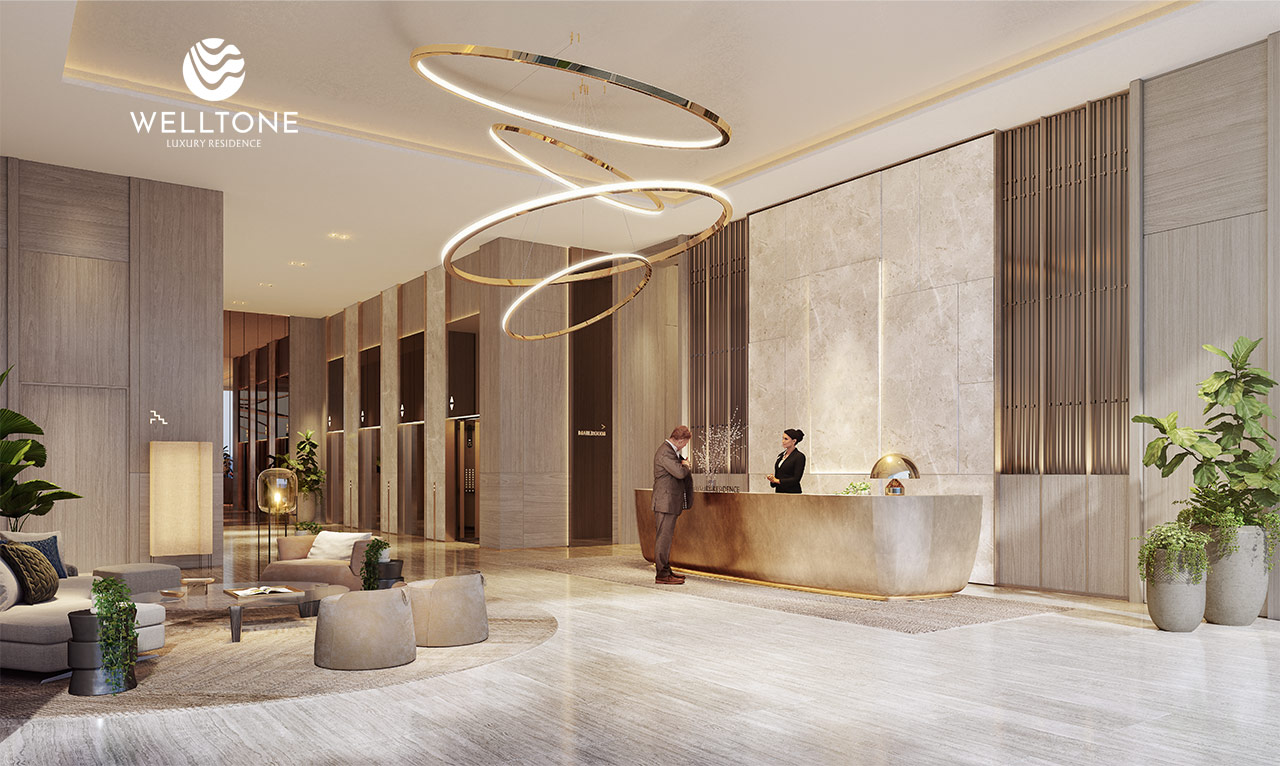 welltone nha trang Noi that Sanh don tiep - Welltone Nha Trang