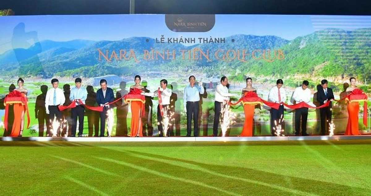 Khánh thành Nara Bình Tiên Golf Club 80ha tại Ninh Thuận Khánh thành Nara Bình Tiên Golf Club 80ha tại Ninh Thuận