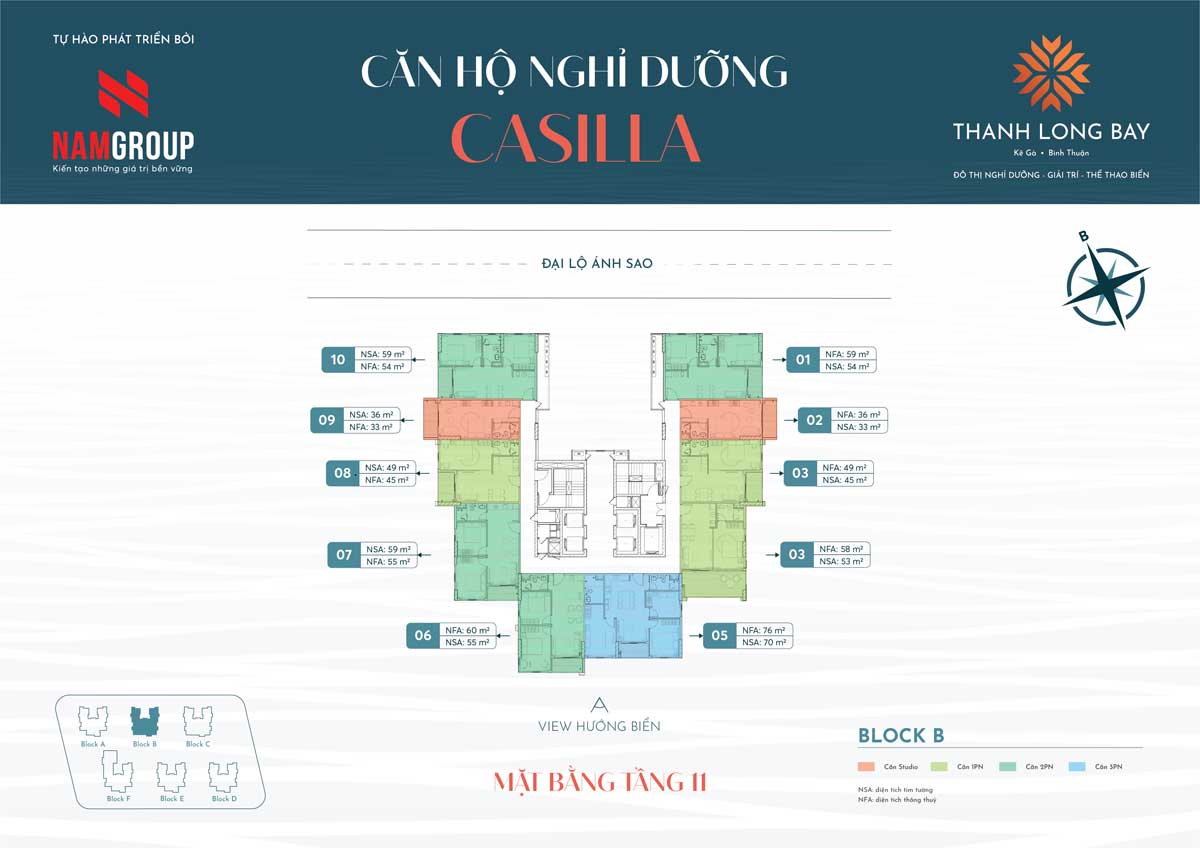 Mặt bằng Tầng 11 Block B Căn hộ Casilla Mặt bằng Tầng 11 Block B Căn hộ Casilla