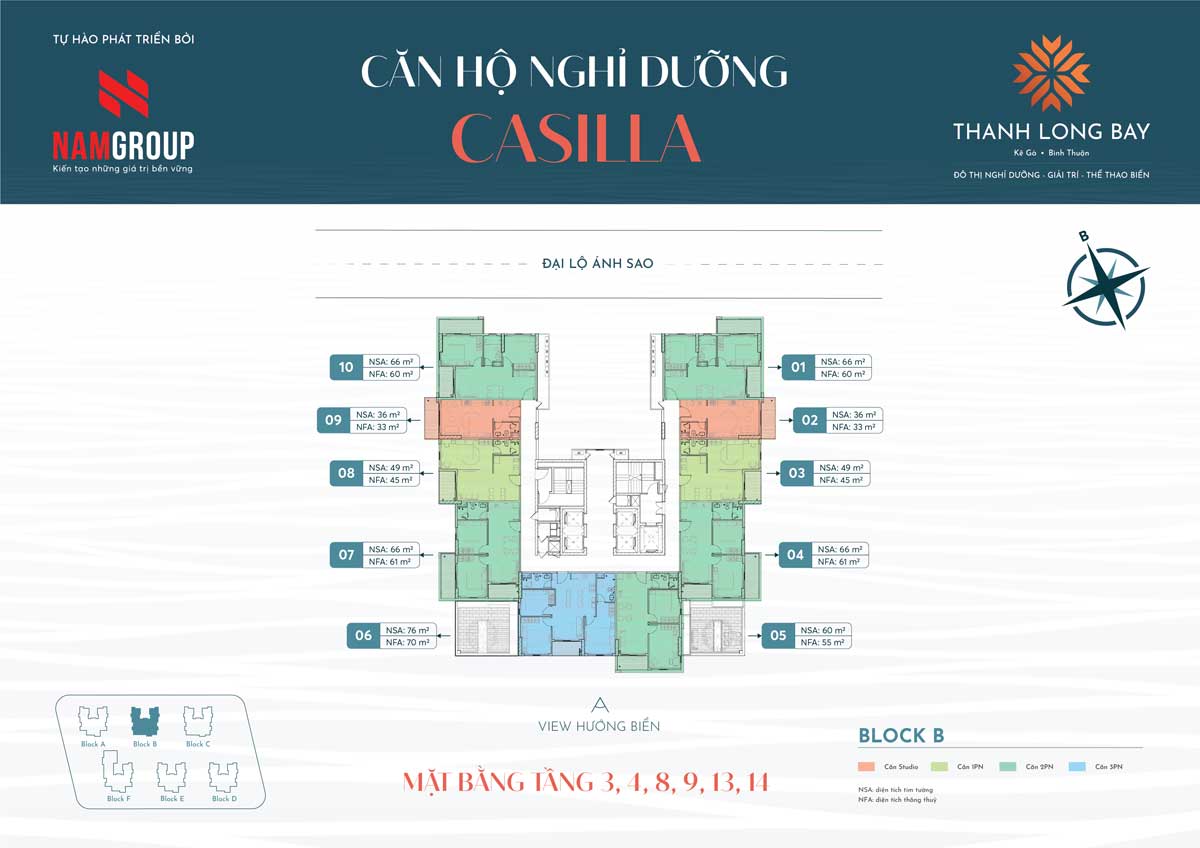 Mặt bằng Tầng 3 4 8 9 13 14 Block B Căn hộ Casilla Mặt bằng Tầng 3 4 8 9 13 14 Block B Căn hộ Casilla