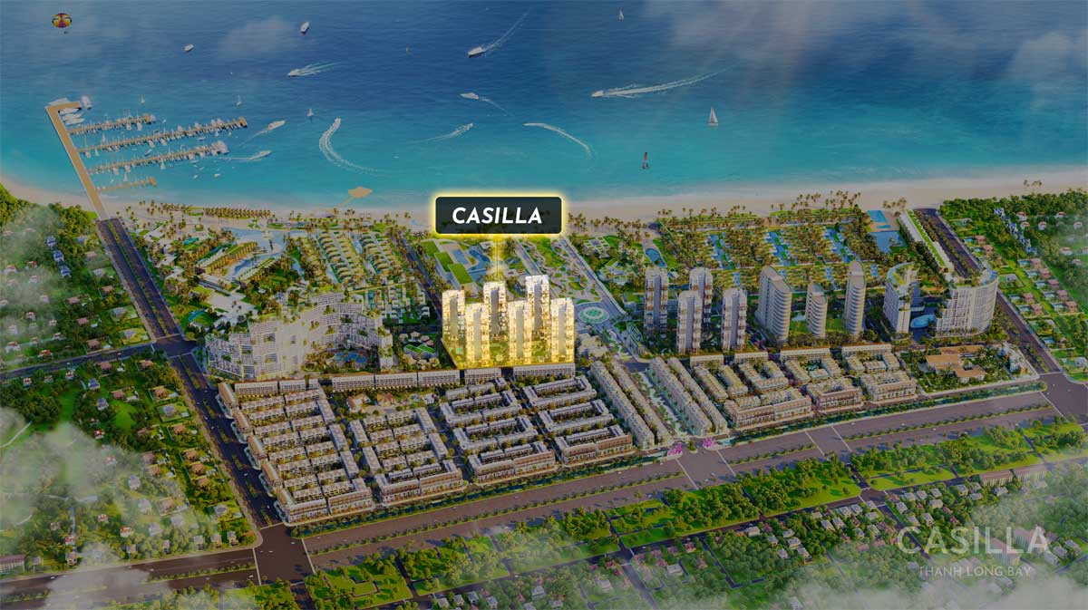 Vị trí Căn hộ Casilla by Thanh Long Bay Vị trí Căn hộ Casilla by Thanh Long Bay