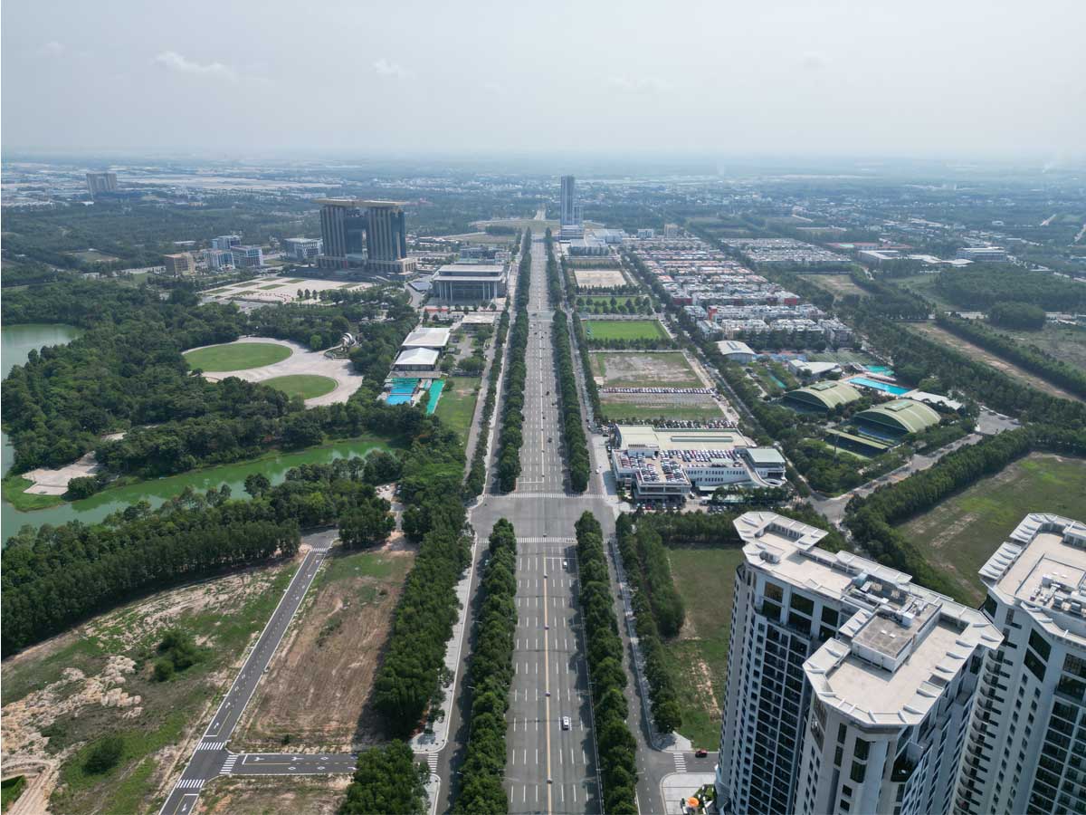 Hình ảnh thực tế Dự án Khu Đô thị Sycamore Capitaland Bình Dương 2023 Hình ảnh thực tế Dự án Khu Đô thị Sycamore Capitaland Bình Dương 2023
