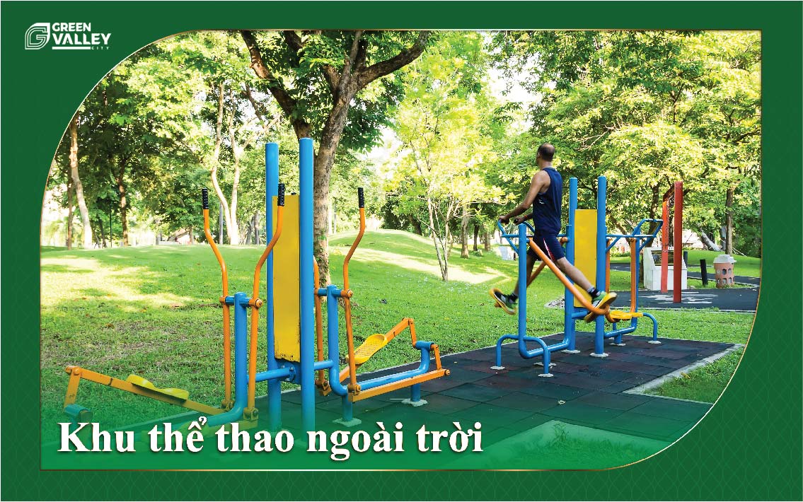 Khu the thao ngoai troi - Green Valley City