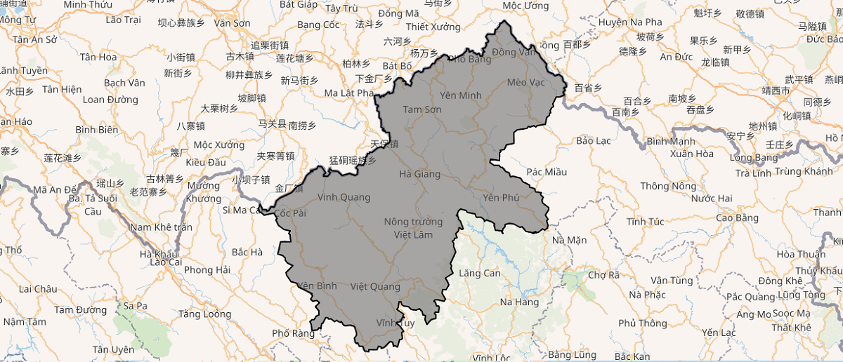 Vị Trí Tỉnh Hà Giang Vị Trí Tỉnh Hà Giang