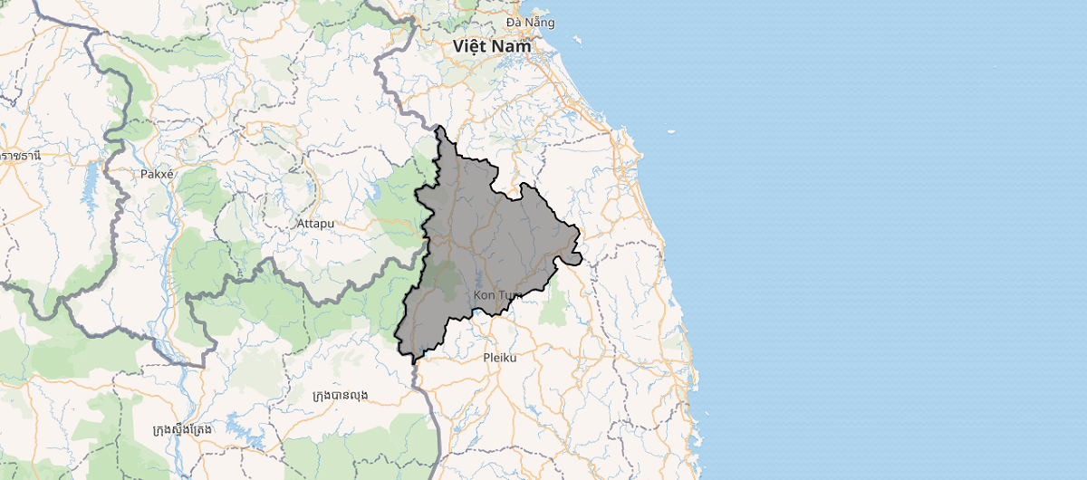 Vị Trí Tỉnh Kon Tum Vị Trí Tỉnh Kon Tum