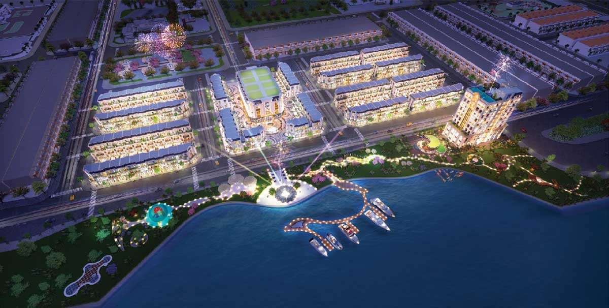Phối cảnh Dự án Bac Lieu Riverside Commercial Zone