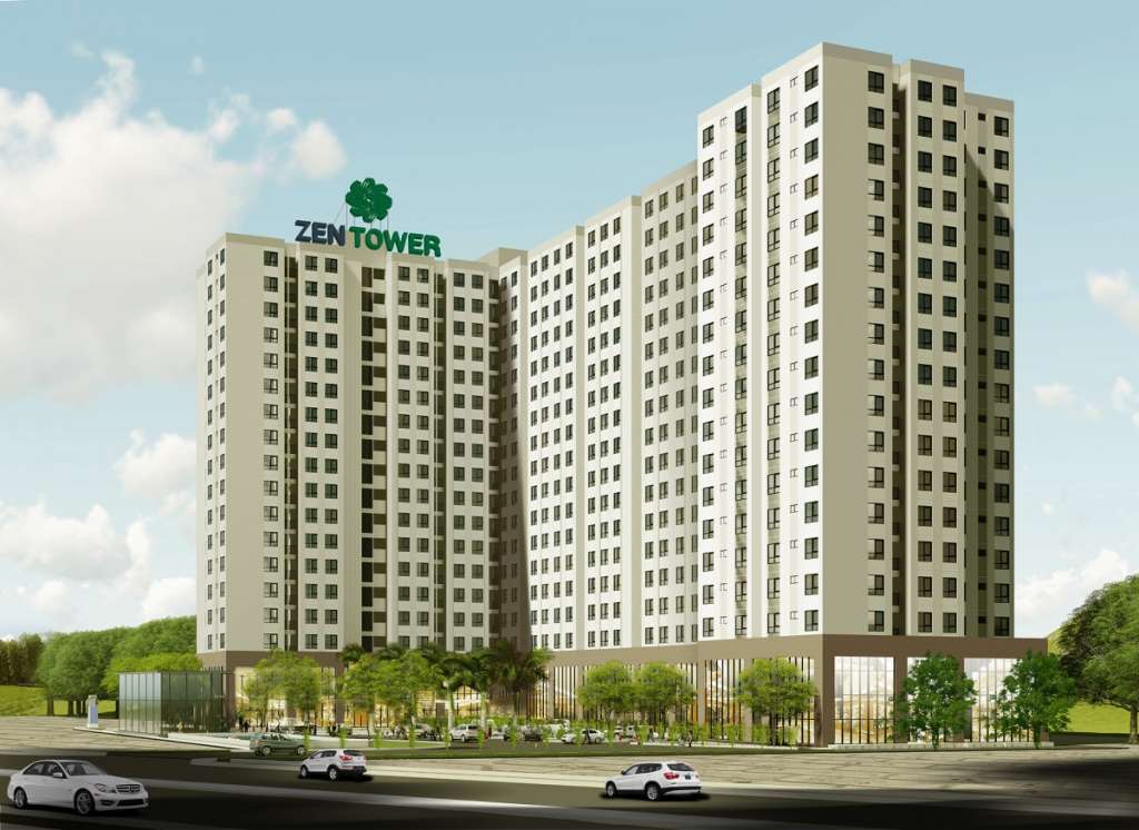 phối cảnh zen tower - Gk88com hiện đang mở ZEN TOWER QUẬN 12