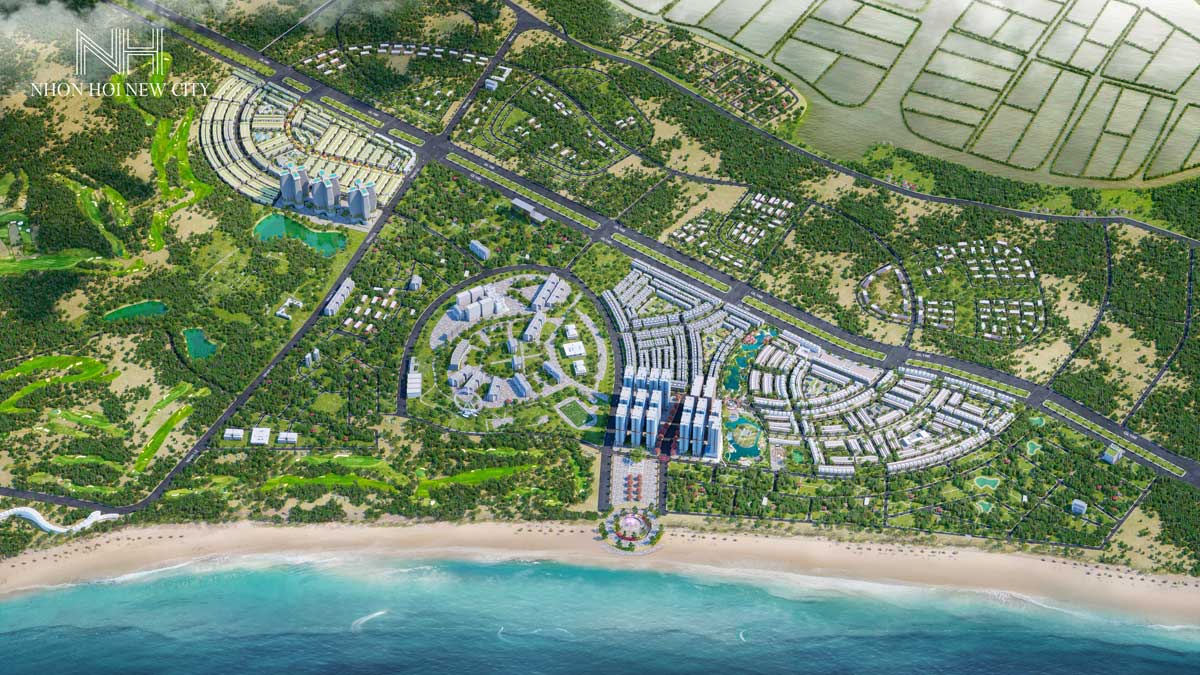 Toàn cảnh Dự án Khu đô thị Nhơn Hội New City