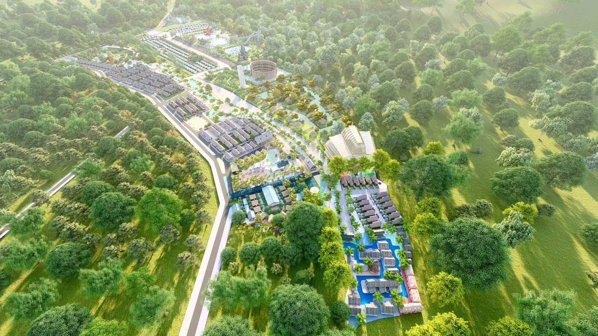 Phối cảnh Dự án Hồ Tràm Riverside Xuyên Mộc Bà Rịa Vũng Tàu